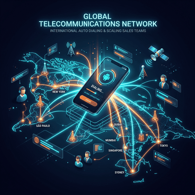 Scaling Globally with an Auto Dialer CRM: The MasterDialer Guide